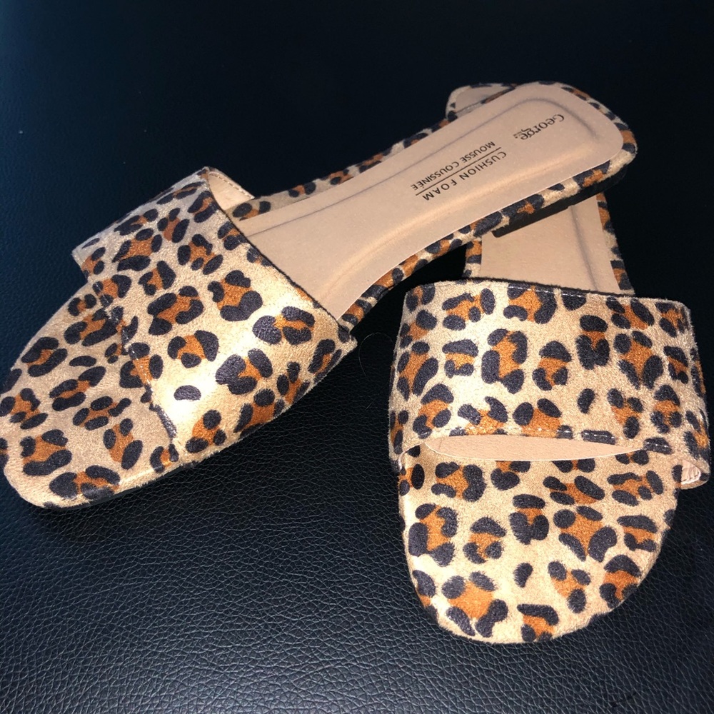 Cheetah print slides